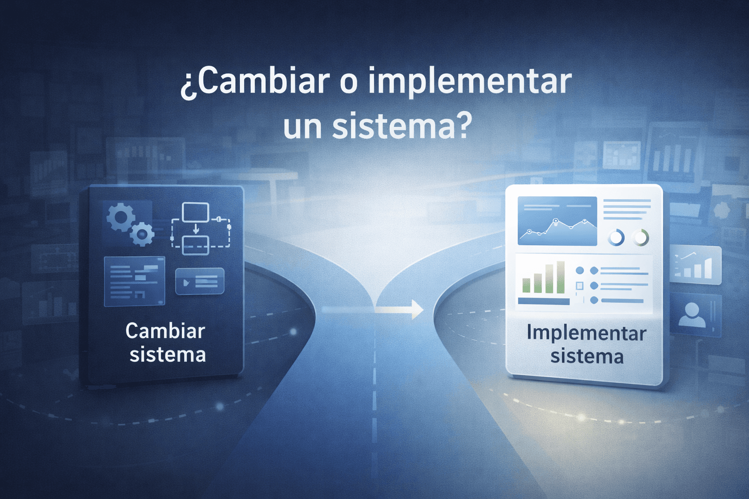 cambiar o implementar un sistema empresarial